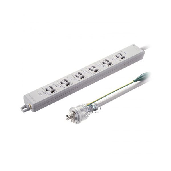 サンワサプライ ポッキンプラグ付き電源タップ 3P 6個口 5m TAP-PP36-5