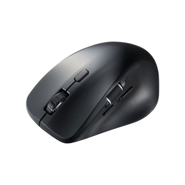 サンワサプライ 静音Bluetoothマウス サイドホイール付き 5ボタン ブラック MA-BBS523BK