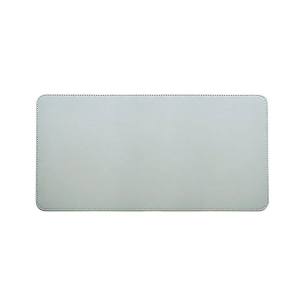 EGRET 両面リバージブルマウスパッド 大判 30×60cm ライトグレー&シルバーグレー EM23-DP2