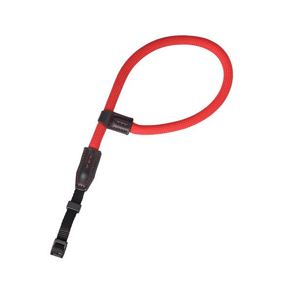 エツミ ロープハンドストラップ レッド VE-2521