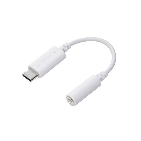 エレコム USB Type-C(TM) - φ3.5mm変換ケーブル ホワイト MPA-C35DWH2