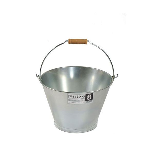 【5セット】 三和金属 SMバケツ 8型 MMT03404X5
