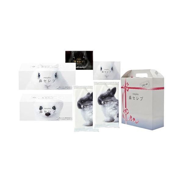 王子ネピア ネピア鼻セレブギフト WIDE5 B1074620