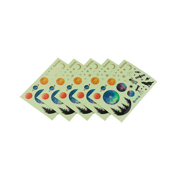 【5セット】 大阪シーリング印刷 ギャラクシーシール 5枚組 ATC45939X5