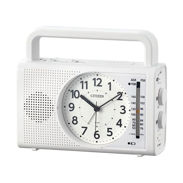 シチズン 防災クロック 17.9×6.8×15.2cm C6015574