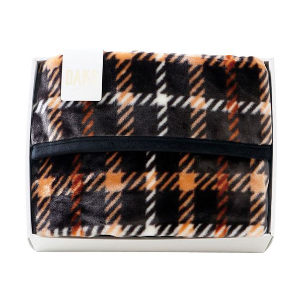 ダックス アクリル毛布(毛羽部分) ブラック 140×200cm B1149565