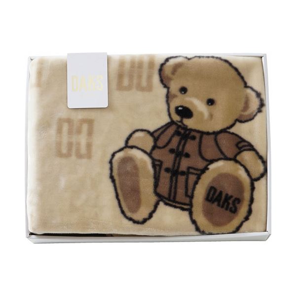 ダックス ハーフケット ベージュ 140×100cm C6083538