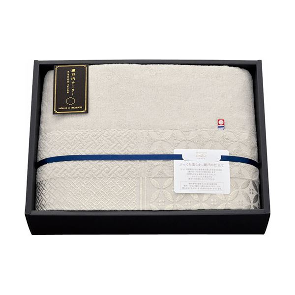 瀬戸内テーラー ハーフケット ベージュ 約100×140cm C6085518