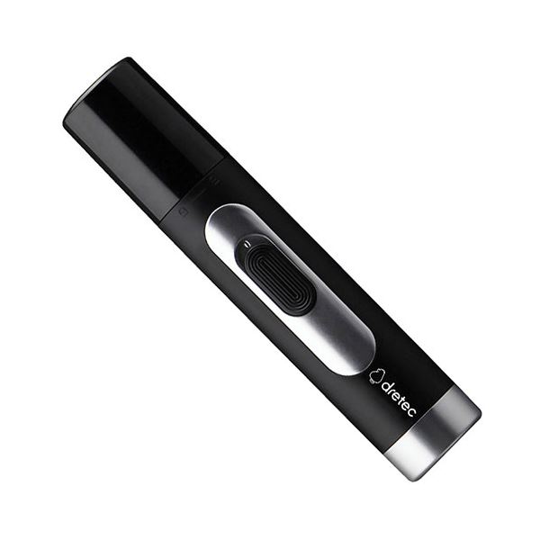 DRETEC ドリテック Refleu マユコーム付マルチシェーバー ブラック 2.9×2.9×14.2cm B1083618