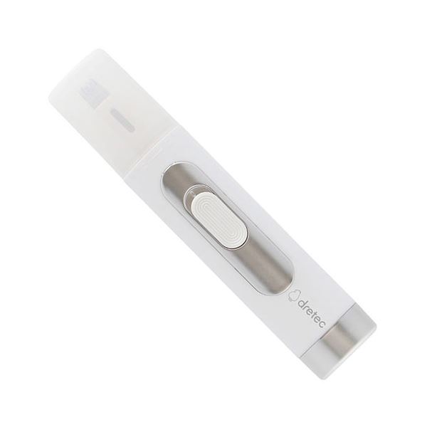 DRETEC ドリテック Refleu マユコーム付マルチシェーバー ホワイト 2.9×2.9×14.2cm B1083625