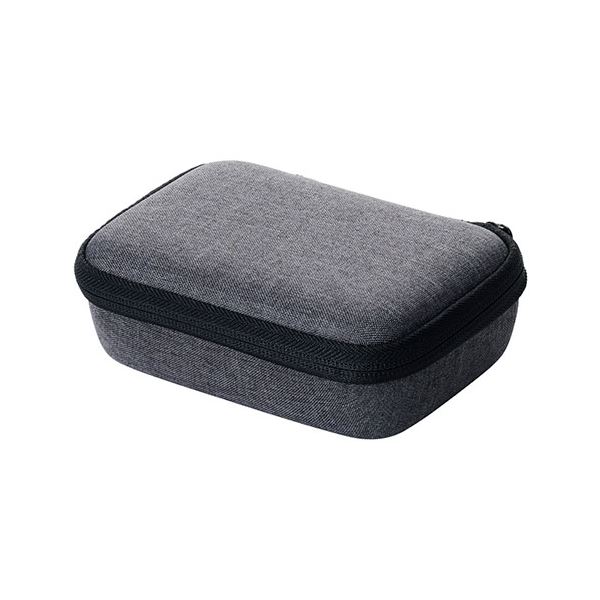 エレコム ドクターエア(REG-04)専用 セミハードケース 持ち運びにも便利なコンパクトサイズ ブラック HCR-SHC04BK(本体別売）