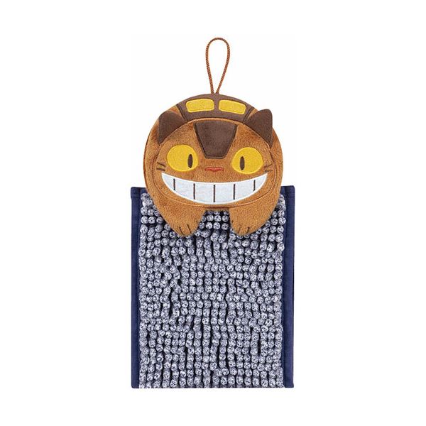 となりのトトロ もこもこ ネコバス お手拭き 約15×20cm(モール部使用時) C6073638