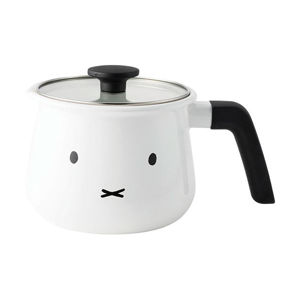 富士ホーロー マルチポット2.2L ミッフィーフェイス 25×17×15cm C6124538