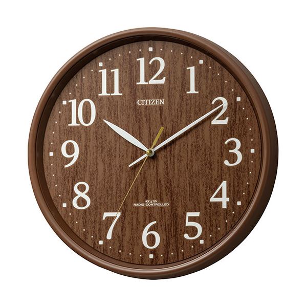 シチズン 電波掛時計 φ32×4.9cm C6038577