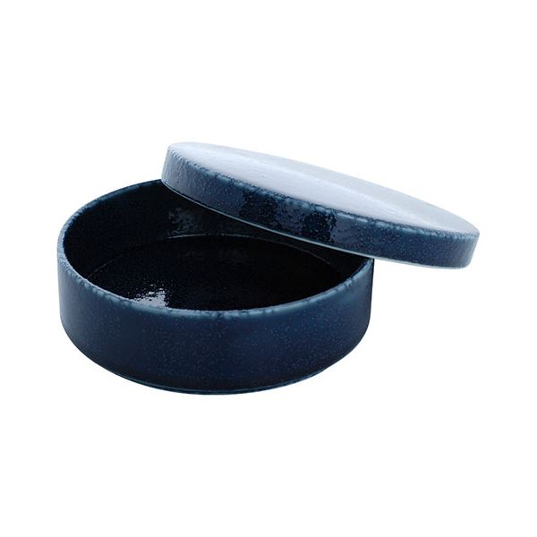 ケデップ 平型おひつ ネイビー φ16.5×5.5cm B1068569