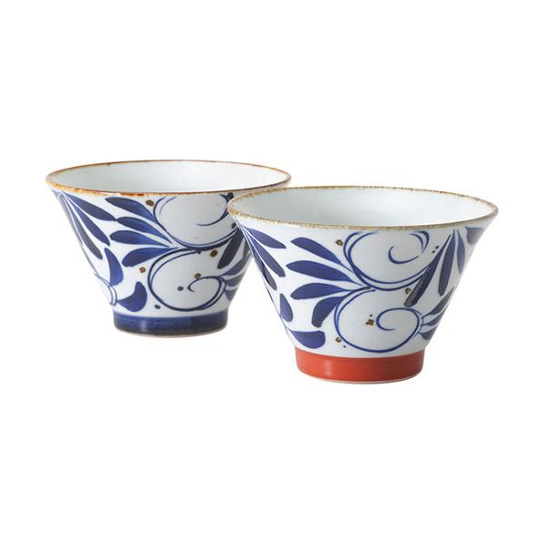 波佐見焼 karakusa 568碗ペア φ11.5×7cm C6102624