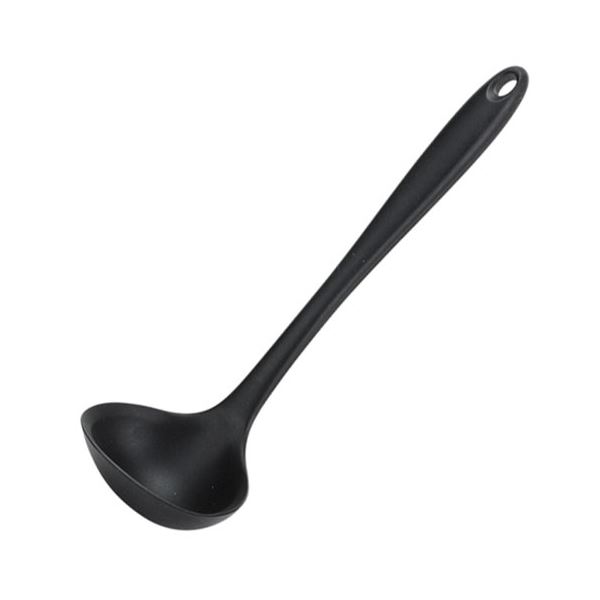 【5セット】 パール金属 TOUCH シリコーンお玉 大 ブラック G-5081X5