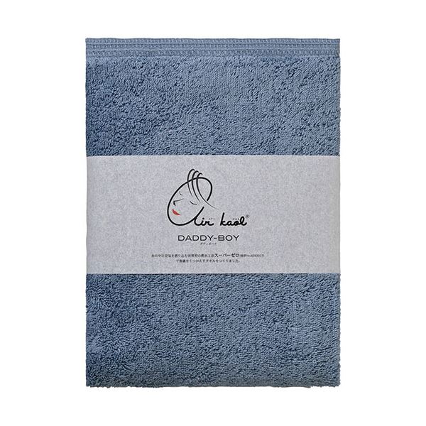 エアーかおる ダディボーイ バスタオル マウンテンブルー 60×120cm C6071559