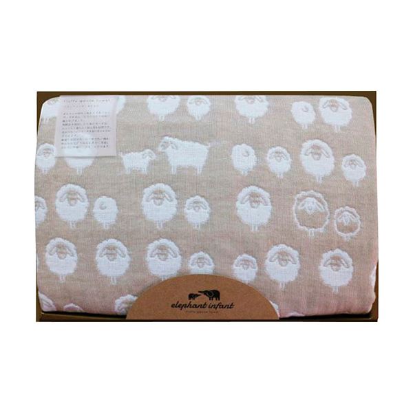 エレファントインファント フラッフィーガーゼ バスタオル 約70×120cm C6082534