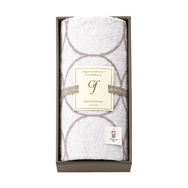 グランフランセヌーベル 今治タオル バスタオル ホワイト 60×120cm L9031546