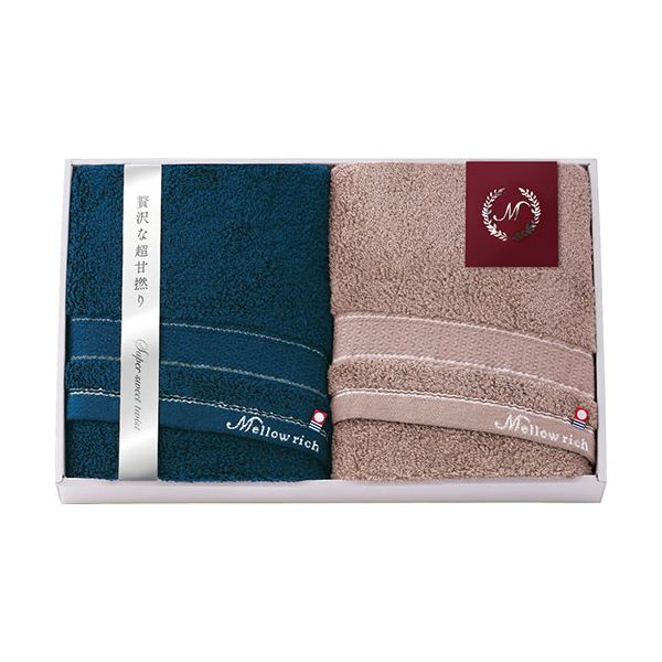 今治 メローリッチ バスタオル2P 60×120cm B1146595
