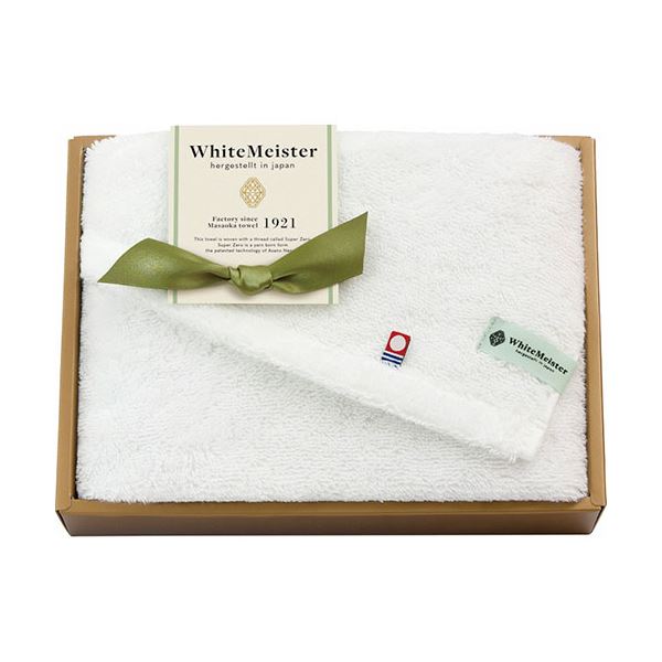 ホワイトマイスター 愛媛今治 フェイスタオル 34×80cm B1086587