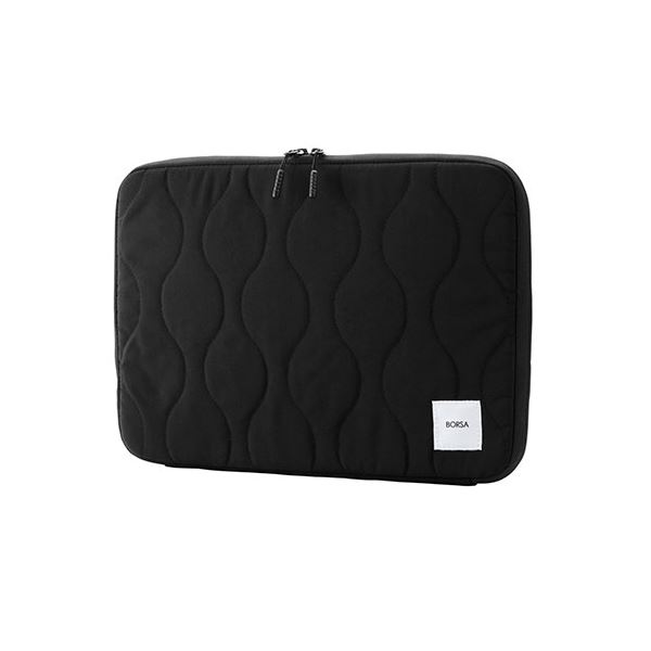 エレコム キルティングインナーケース オニオンステッチ 落ち着いたカジュアルデザイン ブラック BM-IBQTO14BK