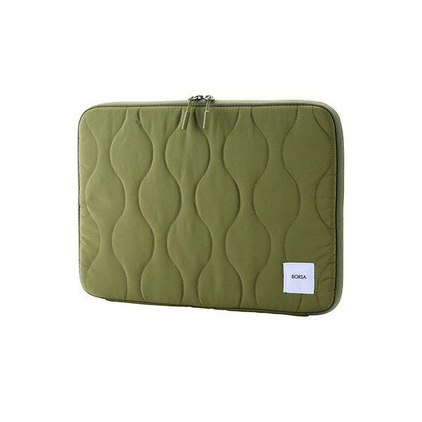 エレコム キルティングインナーケース オニオンステッチ 落ち着いたカジュアルデザイン カーキ BM-IBQTO14GN