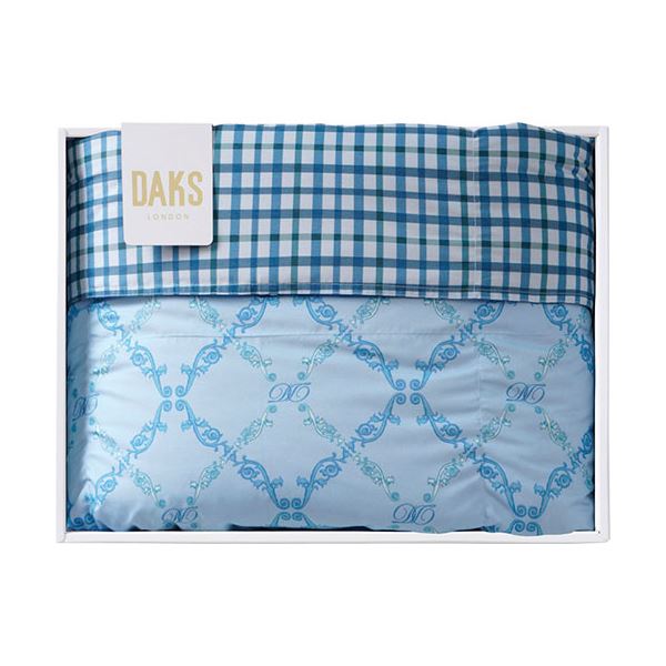 ダックス 洗える羽毛肌掛けふとん ブルー 150×210cm C6083637