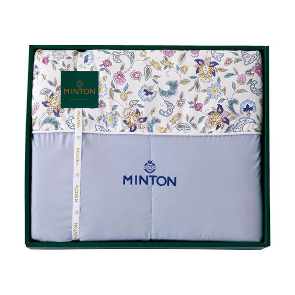 ミントン シルク混肌掛けふとん ブルー 150×200cm B1150528