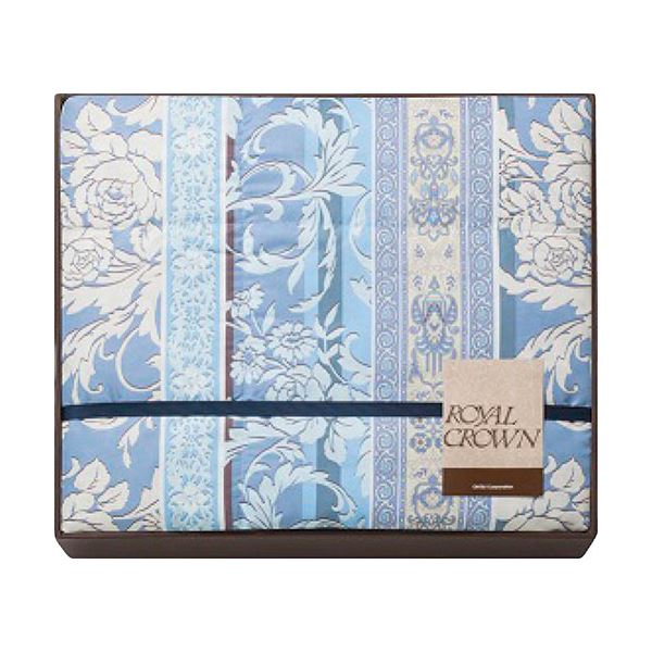 ロイヤルクラウン 洗える羽毛肌掛ふとん ブルー 150×210cm B1150577