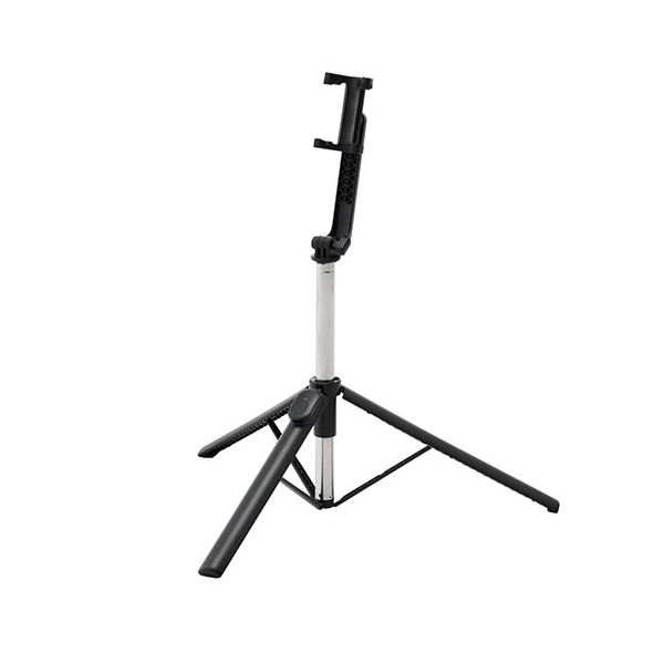 エレコム スマートフォン用2Way三脚(Bluetoothリモコン付き) 最大1400mm P-STSR03120BK