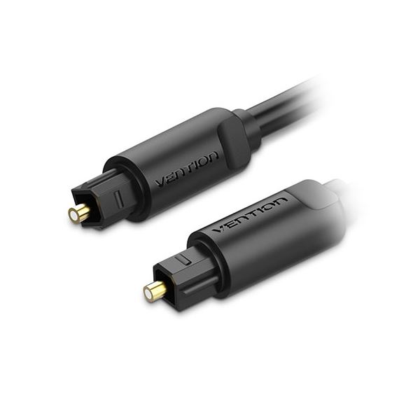 【5本セット】 VENTION 光ファイバー オーディオケーブル 2m ブラック BA-5633X5