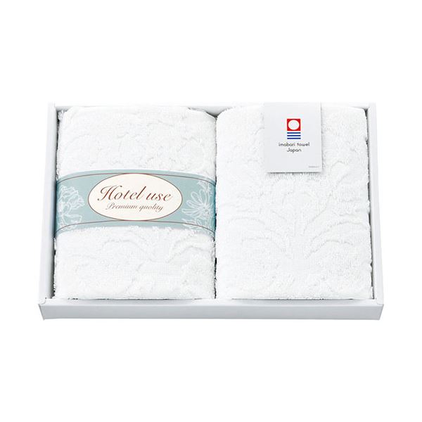 Hotel use premium quality パディII ウォッシュタオル2P 約34×34cm C6060514