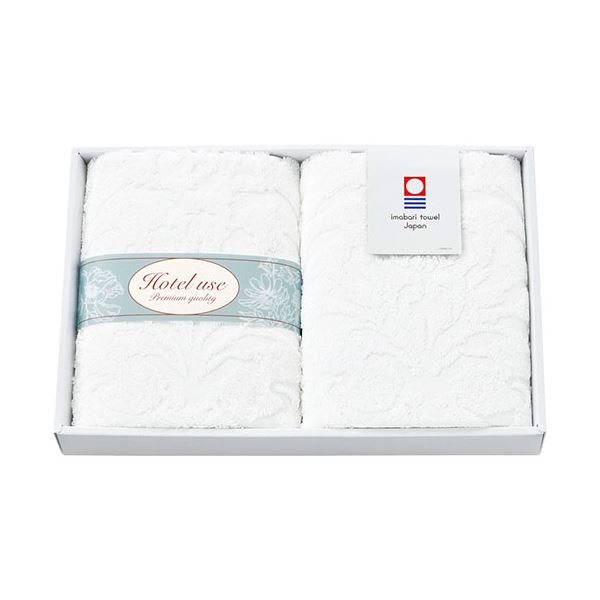 Hotel use premium quality パディII フェイスタオル2P 約34×80cm C6060535