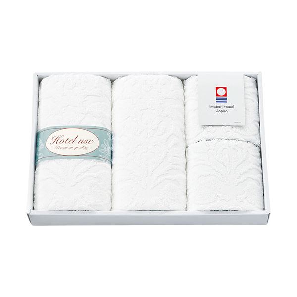 Hotel use premium quality パディII フェイスタオル2P&ウォッシュタオル2P フェイスタオル、ウォッシュタオル C6060556