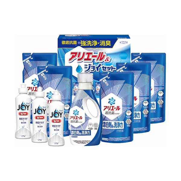 ギフト工房 アリエール&ジョイセット P&Gジェル詰替用(405g)、P&G除菌ジョイ(170ml)、P&Gアリエールジェル(720g) GAJ-50C B1139559