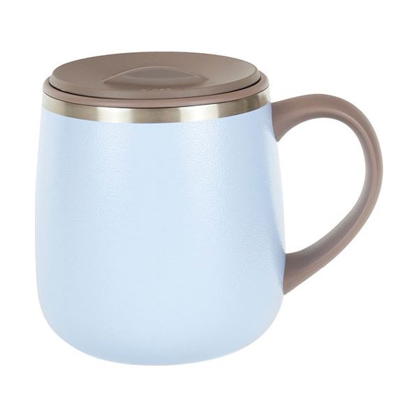 フォルテック オフィスマグ ブルー 13×9.5×10.5cm L9017579