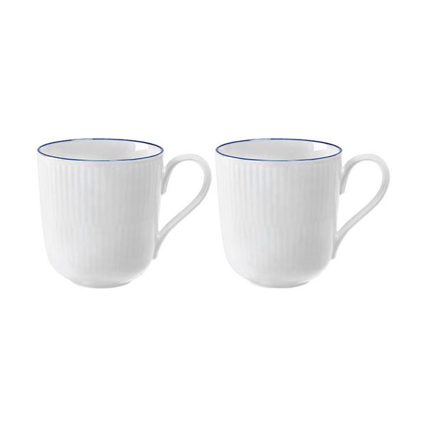 ロイヤルコペンハーゲン ブルーライン マグ ペア φ8×8.5cm C6007548