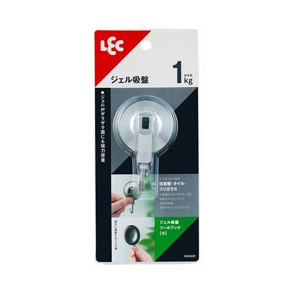 【5セット】 レック ジェル吸盤ツールフック 小  H00481X5