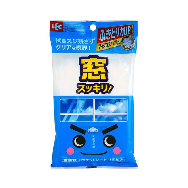 【10セット】 レック 激落ちシート窓用15枚入 SS-037X10