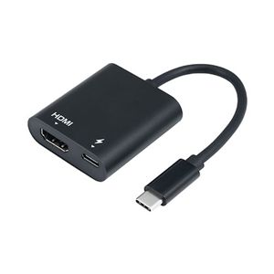 MCO Type-C - HDMIディスプレイアダプタ ブラック マルチディスプレイを実現するType-Cアダプタ USA-CHD5BK