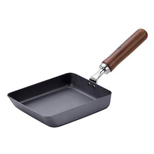 よこやま 燕熟の技 窒化加工玉子焼14×18cm IH200V電磁調理器対応 鉄なのにさびにくい窒化加工 CTT-700