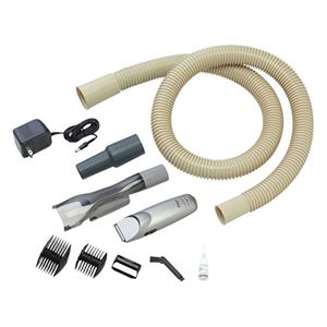 富士商 掃除機吸引式バリカン スイトリマー 毛クズが飛び散らない カットした髪はそのまま掃除機へ フィルター式・サイクロン式共用 F6918