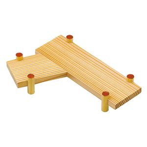 ヤマコー 用美 業務用 杉八ツ橋 変形(クリアー) yamaco38526