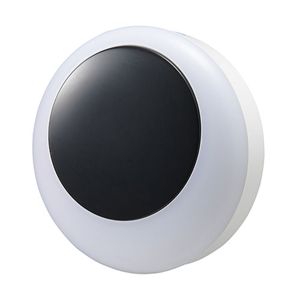 YAZAWA 24時間タイマーナイトライト 自動点灯/消灯を設定できるので電気節約に ホワイト NASWL76