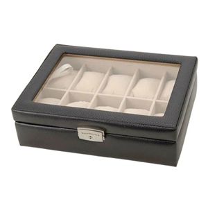 Royal hausen ロイヤルハウゼン 時計収納ケース 牛革 10本収納 大事な腕時計を大切に保管 189995