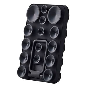 エレコム TakoPita 吸盤スマホパッドスタンド付 ブラック P-TKPTSUCS01BK