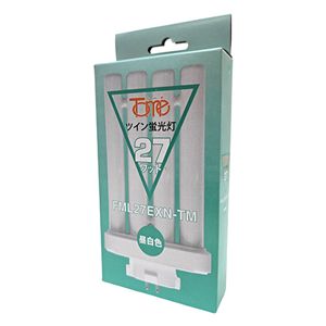 東京メタル工業 蛍光管コンパクト GX10q-4 昼白色 FML27EXN-TM