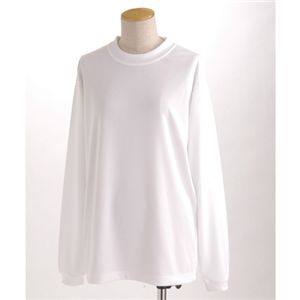 スポーツ吸汗速乾ロング袖 Tシャツ 2枚 SET ホワイト Lサイズ 商品写真